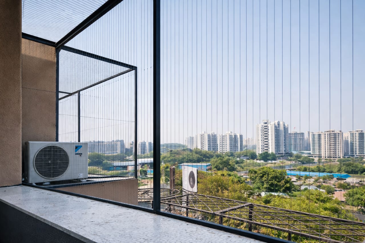 Terrace & Open Area Invisible Grills